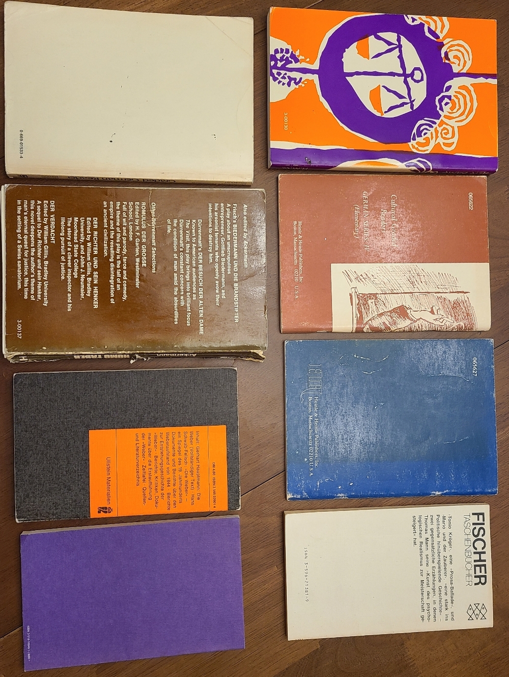 Vintage German Paperbacks - Lot Bundle of 8 Upper Level Undergraduate Books - Picture 4 of 4